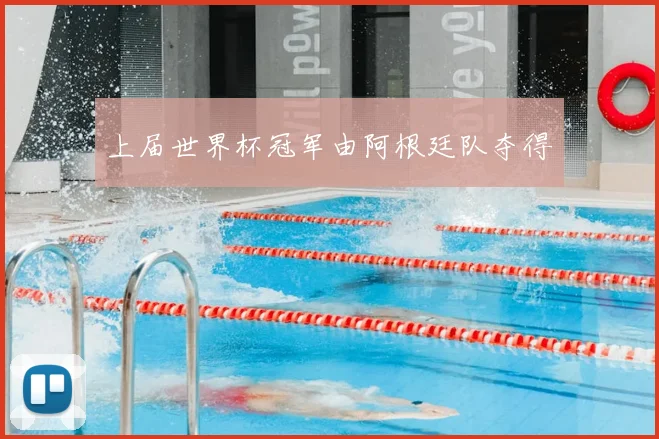 上届世界杯冠军由阿根廷队夺得